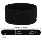 Whaline Spa Facial Headband Head Wrap Terry Cloth Headband 4 Counts Stretch - Image 2