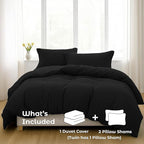Pure Bedding Duvet Cover Queen Size - Image 2