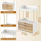 StorBin 2 Sets 6 Drawers Makeup Organizer – 5 Tier Bathroom Organizers and - Image 2