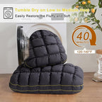 YOUR MOON Fluffy Support Bed Pillow King Size, Luxury Hotel Quality Bed Pillows - Image 6