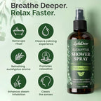 Eucalyptus Shower Spray 4oz – Aromatherapy Shower Mist, Spa and Sauna Inspired - Image 5