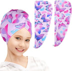 FIOBEE Microfiber Hair Towel Wrap by FIOBEE