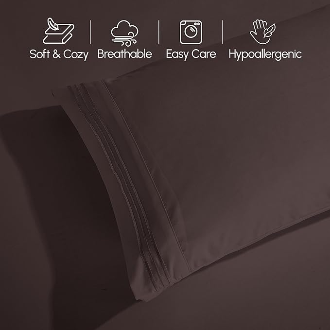 Elegant Comfort Luxurious 1500 Premium Hotel Quality Microfiber Three Line - Image 6