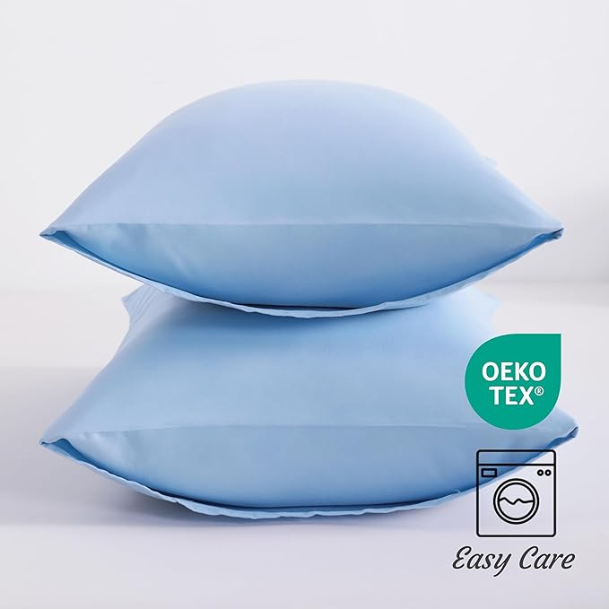 NTBAY King Pillow Cases Set of 2, 2 Pack Brushed Microfiber 20x40 Pillow Cases - Image 3