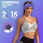 LC-dolida Sleep Headphones Bluetooth 5.4, Headband Headphones Earphones Wireless - Image 6