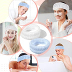 2Pcs Spa Headband, Make Up Headband Hair Head Band - Image 7