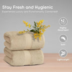 Ariv Premium Jumbo Bath Towels Pack of 2, Beach Towel, Extra-Large Bath Sheets - Image 2