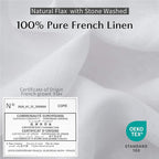 Simple&Opulence 100% Washed Linen Duvet Cover - Image 3