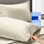 Thread Spread 100% Cotton King Size Pillow Cases Set of 4 by THREADSPREAD