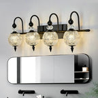 Piepooye Vintage Bathroom Light Fixtures Black Vanity Light - Image 6