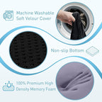 BlissTrends Seat Cushion, 5.2in Thick Memory Foam Cushions - Image 3