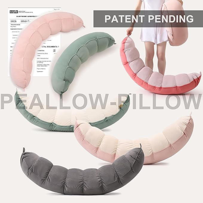 Peallow – Long Round Body Pillow - Image 8