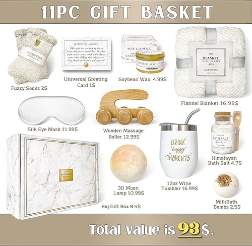 AHAGIFTREE Gift Baskets for Women, Get Well Soon After Surgery, Think of You - Image 2