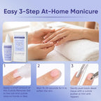 Ceramic Cuticle Pusher & Oil Pen + Cuticle Remover Gel – Gentle Nail Care Kit - Image 7