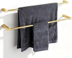Towel Racks for Bathroom, NEWRAIN 30 inch Double Bath Towel Bar Wall Mounted by NEWRAIN