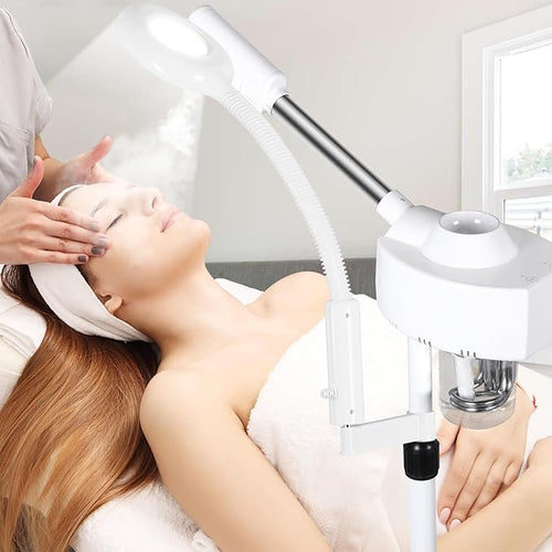 2 in 1 Facial Steamer 5X Magnifying Lamp - Image 2