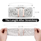 4 Pack Microfiber Towel Headbands - Image 2