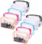 Tbestmax 10 Pcs Clear Cosmetic Bags Small Makeup Bags Portable Waterproof by Tbestmax