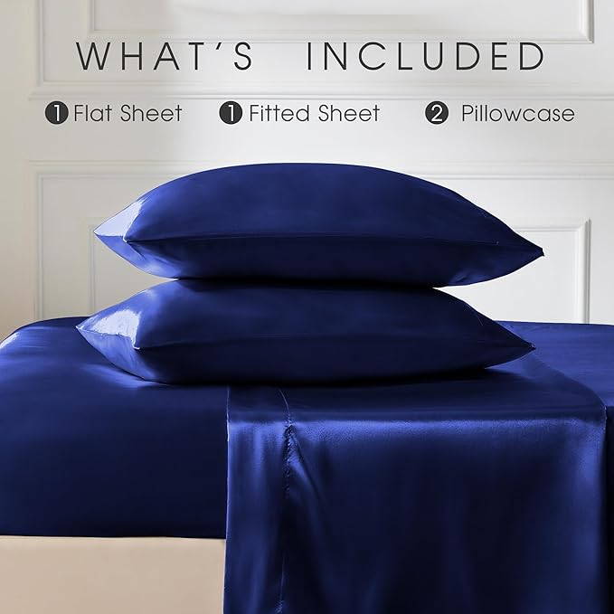 FreshCulture Satin Sheets King Size - Image 3