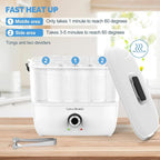 EASYINBEAUTY Hot Towel Warmers for Spa, Holds 16 Small Towels, 5L Portable - Image 3