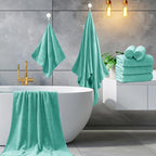 Ycosy 4 Pack Extra Large Microfiber Bath Towels Set, 35x70 inches, Less Lint - Image 5