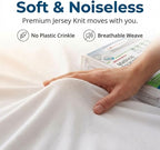 Guardmax Jersey Knitted Queen Zippered Mattress Encasement - Image 7