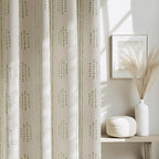100% Boho Blackout Curtains 84 Inches Long by ugoutry