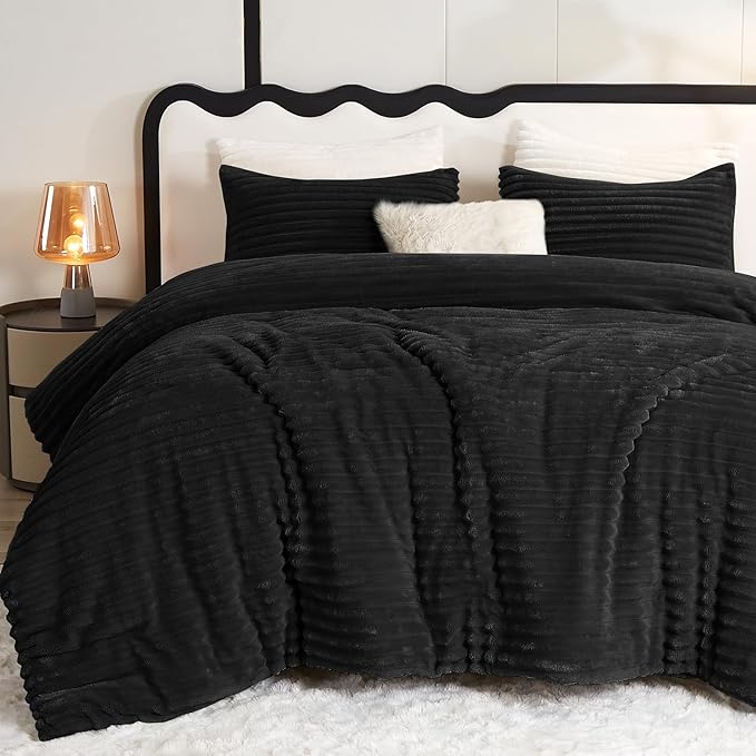 CozyLux Fluffy Full Size Comforter Sets by CozyLux