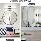 FOLKSMATE 2-Pack Modern Dimmable LED Vanity Light Bar Lighting Fixtures - Image 5