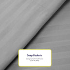 Dobby Stripe Queen Sheets - Image 5