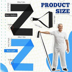 2 Pcs Resistance Band with Handles Chair Exercise Equipment - Image 2