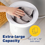 Live Fine Towel Warmer | Bucket Style Luxury Heater - Image 2