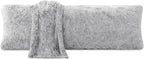 ZonLi Fuzzy Body Pillow Cover, Faux Fur Long Pillow Cover by Zonli