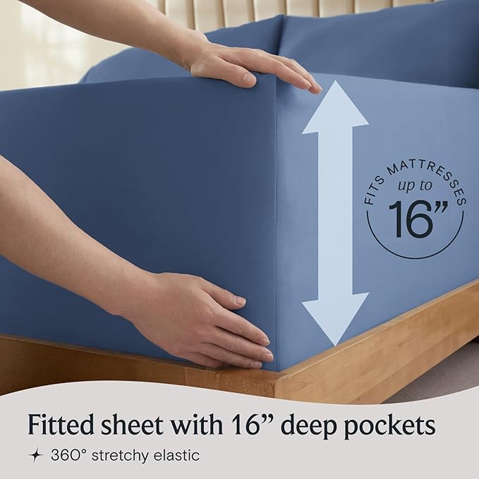 LuxClub Twin XL Sheets - Image 6