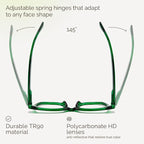 miyya Blue Light Glasses for Women & Men – Oversized UV & Blue Light Blocker - Image 5
