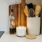 Calyan Wax Co. Vetiver & Tonka 3 Wick Scented Candle - Image 5