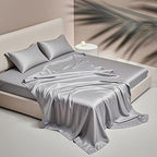 Queen Size Flat Sheet Only, Soft 300 Thread Count 100% Cotton Sheets, Cooling & - Image 2