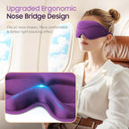 BeHoomi Sleep Mask, Premium Eye Mask - Image 6