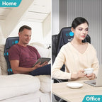 Massage Seat Cushion Pad with Heat 9 Massage Style Lumbar Support Function - Image 6