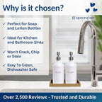 Spacewiser Countertop and Vanity Tray – Small 7.7" Silicone Soap Dispenser Trays - Image 8