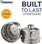 HammerHead Showers® Solid Metal Shower Head Filter – KDF 55 Shower Filter - Image 4