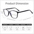 Madison Avenue Blue Light Blocking Glasses Anti Eyestrain UV Glare Blue Light - Image 5