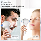 UMICKOO 3 in 1 Facial Cleansing Brush & Blackhead Remover, Rechargeable Face - Image 3
