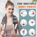 uncn Heating Pad for Neck Shoulders and Back Microwavable Wrap Weighted Neck - Image 6