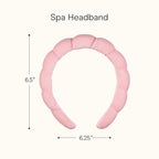 Conair Spa Makeup and Face Washing Headband, Ultra-Absorbent Microfiber Headband - Image 6