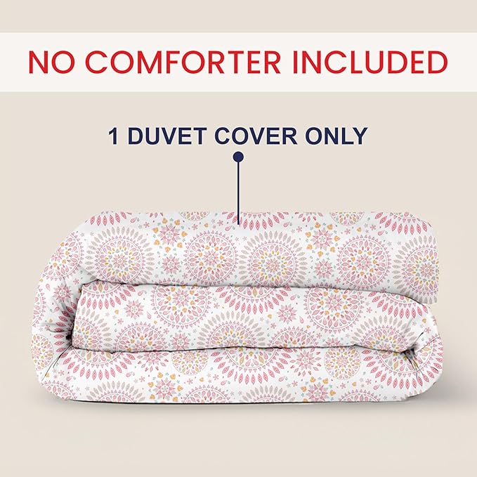 Kotton Culture 1 Pc Queen Size Duvet Cover Only -100% Egyptian Cotton 600 - Image 2