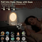 Vivilumens Sound Machine Alarm Clock, Gentle Sunrise Wake Up Light Alarm Clock - Image 6