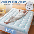 Favorland Mattress Topper Queen Size - Image 3