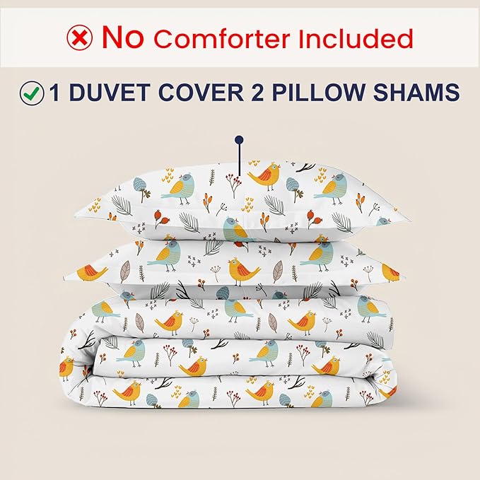 Kotton Culture 120"x120" 3 Pc Super King Plus/Super Oversize King Duvet Cover - Image 2