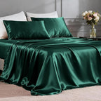 FreshCulture Satin Sheets Full Size by FreshCulture